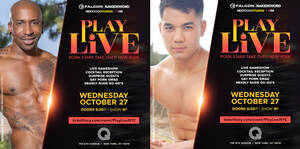 New York City Gay Porn Stars - Attend a Free Taping of Gay Porn Star-Studded 'PLAY: LIVE' In New York! -  TheSword.com