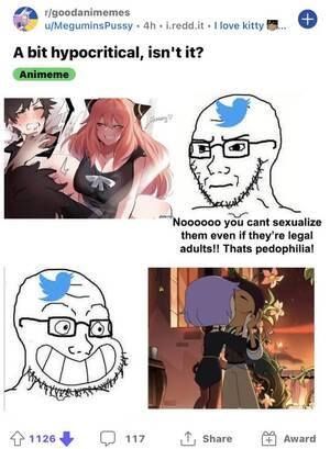 kim kardashian pussy cartoon - JU from r/goodanimememes. The combined porn addiction, inceldom, general  bigotry, and constant ironic bitching everytime like 2 people on Twitter  have a bad anime take just makes the place equivalent to a