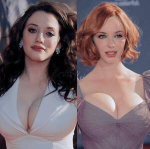 Christina Hendricks Celebrity Porn - The Battle Of The Busts: Christina vs Kat... who wins? : r/ christinahendricks
