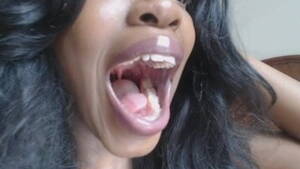 black in mouth - Inside black woman's Mouth Fetish | xHamster