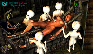3d Space Alien Sex Abduction - Rule 34 - 3d abducted alien anal probe bondage breasts chained female  kidnapped monsters naked nude pinned down probe rape science sex machine  skyler-rogue space stripped vulnerable | 3374114