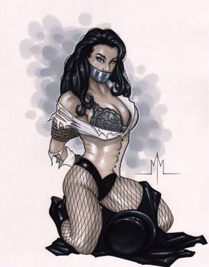 Injustice Gods Among Us Zatanna Porn - Tied up Zatanna, does it get better?