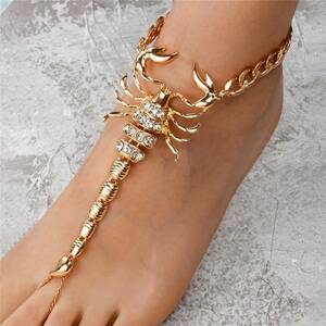 Jewelry Sex - Party Sex Accessories Exaggerated Diamond-studded Scorpion Anklet Porn Bdsm  Bondage Sexy Lingerie Women Jewel Foot Chain - Exotic Accessories -  AliExpress
