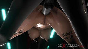 3d Alien Fuck Porn - 3d alien dickgirl fucks sex slave in restraints in sci-fi lab dungeon -  Hentai City