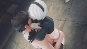 Automata Porn - 2B NIER AUTOMATA PORN BLENDER COMPILATION HD watch online