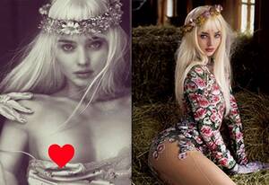 Miranda Kerr Porn Tube - Miranda Kerr blonde hair :: V Magazine shoot as porn star