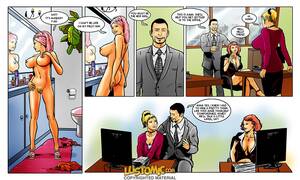 Boss Porn Comics - The Boss- Lustomic - Porn Cartoon Comics