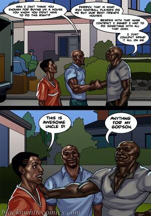 Ebony Mom Cartoon Porn - Slutty Moms- BlacknWhite - Porn Cartoon Comics