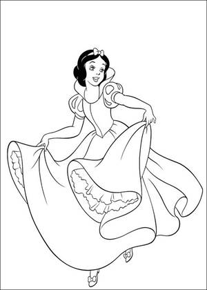 Disney Princess Snow White Porn - sexy+disney+coloring+pages | ... Snow White Christmas Coloring Page