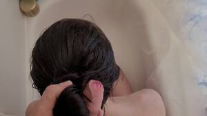 Hair Bun Fetish Porn - Teen Hair Fetish Cumshot with Bun Hairjob - Pornhub.com