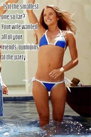 Blonde Pool Porn Caption - Pool Caption GIFs - Porn With Text