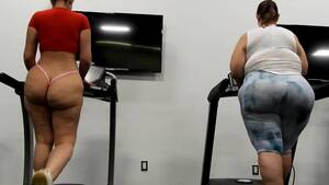 jiggly butt - Candid Jiggly Butt Whooty on Treadmill - Free Porn Videos - YouPorn