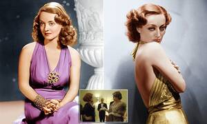 Joan Crawford Lesbian Porn - Infatuated Joan Crawford tried to seduce rival Bette Davis | Daily Mail  Online