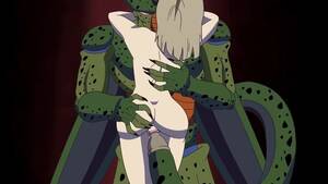 Anime Monster Petite - Hot Hentai The Perfect Cell: Gigantic Monster Eats a Petite Slim Blonde  Clone After Fucking Her