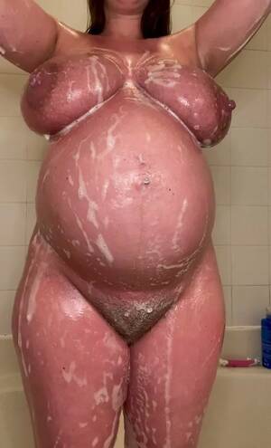 enormous pregnant tits - Preggo: Big Nipples Huge Tits Pregnant Shower - Porn GIF Video | netyda.com