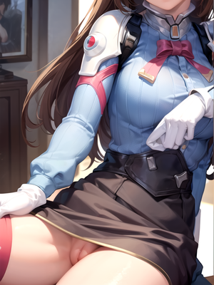 hentai upskirt creampie - Living Room, Creampie, Lifting Skirt Hentai AI Porn