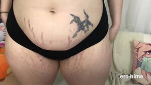 Belly Stretch Porn - Jiggly Belly,Stretchy Thighs | xHamster