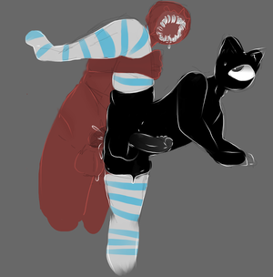 Droling Doors Porn - Rule 34 - artist request balls black body black penis black skin  dark-skinned male doors (roblox) drooling ears up femboy figure (doors) gay  leg grab looking at partner male male only no