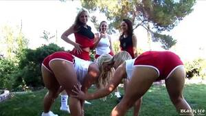 free interracial cheerleaders - Watch Cheerleaders in Interracial Orgy - Cheerleader, Kelly Divine, Austin  Taylor Porn - SpankBang