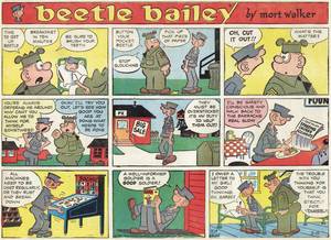 Beetle Bailey Sarge Porn - Beetle Bailey (1950 â€“ Present) by Mort WalkerA soldier's life is usually a  busy