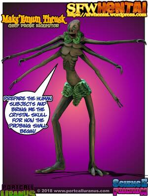 hentai alien science - SFW science fiction alien hentai monster cock probe inquisitor ready to  penetrate. â€“ SFW Hentai