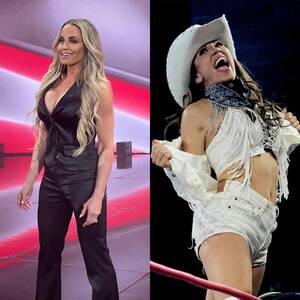 Mickie James Pussy - Trish Stratus vs Mickie James Contract Signing - WrestleMania 40 :  r/WrestlinFanFic