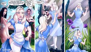 Alice In Wonderland Lesbian - Nancy Templeton - Through the Looking Glass porn comic - the best cartoon  porn comics, Rule 34 | MULT34