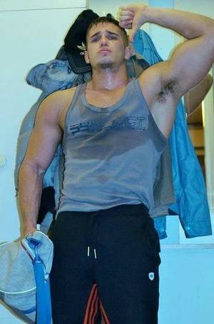 Gym Armpit Porn - That sweaty hairy armpit is like blood to a shark. This young stud is going  to find himself in BIG trouble with some very nasty men.