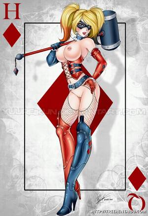 Harley Quinn Hentai Big Tits - Big tits, shaved pussy and huge hammer â€“ Harley Quinn is sexy as always! â€“ Batman  Hentai