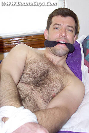 Hairy Gay Porn Bondage - Hairy man in bondage by Gaggedgamer on DeviantArt