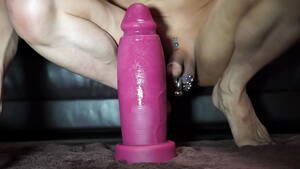 huge silicone anal dildos - Huge dildo anal masturbation with chinese soft silicone dildo 9.5cm like  Boss Hogg - XVIDEOS.COM