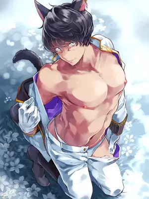 Boys Looking Porn Art - Yaoi porn arts Final Fantasy XIV â€“ Hot boys in cool picture book