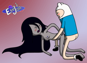 cartoon network adventure time xxx - Rule 34 - 1boy 1boy1girl 1girls adventure time animated breasts cartoon  network doggy style esejota finn the human grey skin hat marceline nipples  nude penetration penis sex | 4647641