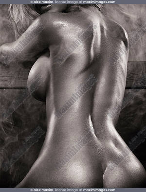 archives black nude - Sexy nude woman in steam room naked back artistic black and white |  Fashion, Commercial, Fine Art Stock Photo Archive
