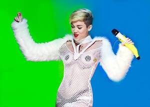 miley - Miley Cyrus' scanty outfits: Porn-inspired pop divas should wear more  clothes.