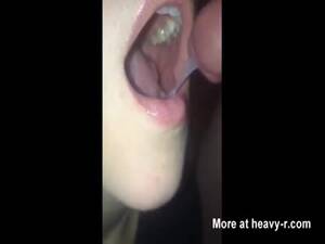 mouth filled cum - Girls Mouth Overflowing With Cum Videos - Free Porn Videos