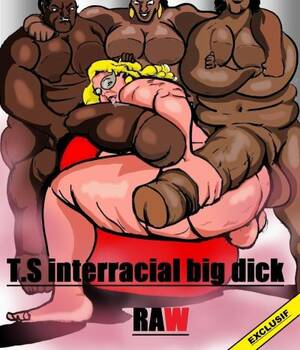 cartoon big dick tranny - Shemale Interracial Big Dick Raw- Carter Tyron - Porn Cartoon Comics