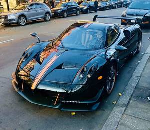 Awesome Car Porn - Saw the Boston Pagani out and about today. My wife didnt know why I was