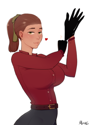 latex glove hentai - Girl with latex gloves by Mare - Hentai Foundry