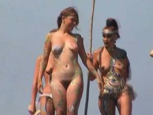 hippie naturist beach - 