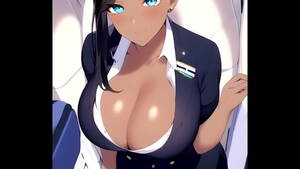 flight attendant cartoon lesbian hentai - Flight Attendant ai hentai compilation - XVIDEOS.COM