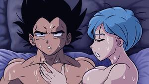 huge tit hentai dbz - Bulma uses her huge tits and throat to fuck Vegeta - Hentai City