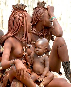 Namibian Girls Porn - Himba women in Namibia