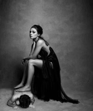 Mila Kunis Porn Toon Art - Footstool for Mila Kunis ~ Celebrity Femdom by paapaacollages â€“ Rule 34  Femdom Club