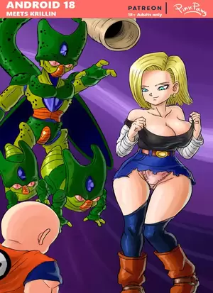 Krillin And Android 18 Porn - Android 18 meets Krillin - Dragon Ball Z [Pink Pawg] - Porn Comic