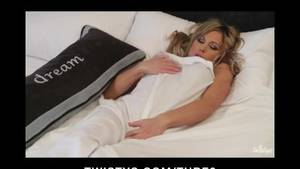 big tit sleep sex - Sleeping big tit babe wakes up horny rubs her pussy