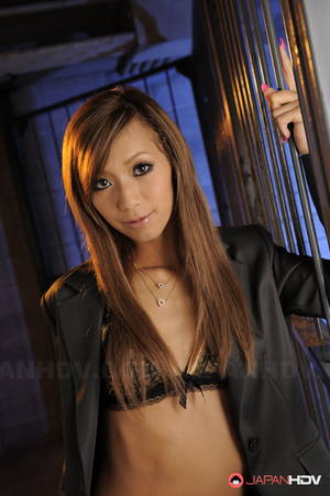 Japan Blonde Porn - Blonde Japanese Kei teases in bikini in jail by Japan HDV