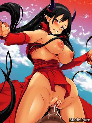 Demon Pussy Porn - Porn image of looking at viewer demon horns seductive 20 woman pussy  fucking demon tail created by AI