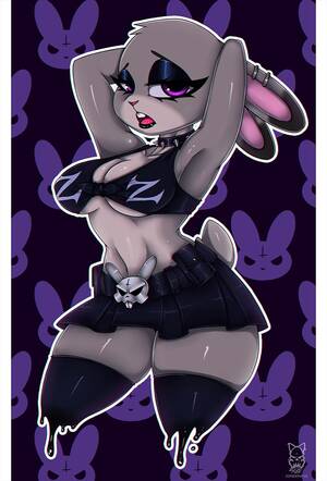 Goth Furry Porn - Goth Bunny - Page 2 - IMHentai