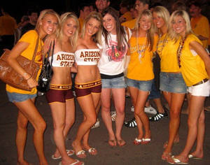 Asu Cheerleader Porn Star - She's the porn star, Courtney Simpson, but I bet you didn't know she was/is  a cheerleader for ASU!